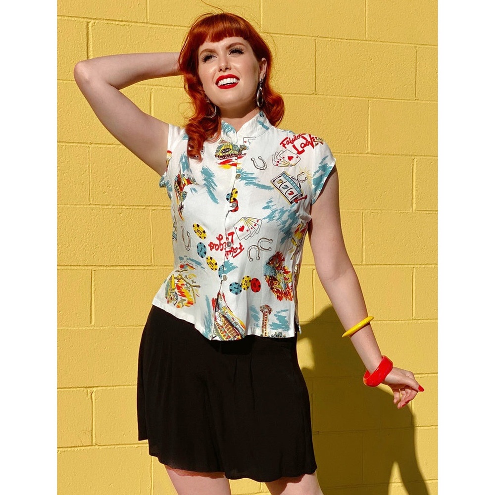 Doris Mayday for Loco Lindo - Vegas Baby Tea Timer Top